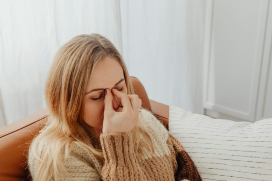 nasal strips supporting airflow during seasonal nasal congestion