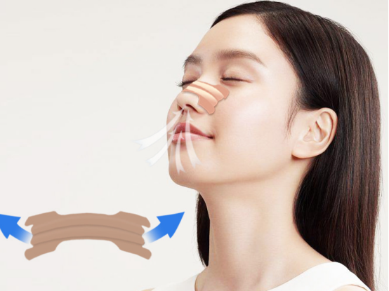 nasal strips providing non drug daily breathing support