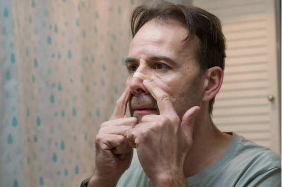 nasal strips night owls used during late-night sleep for smoother breathing