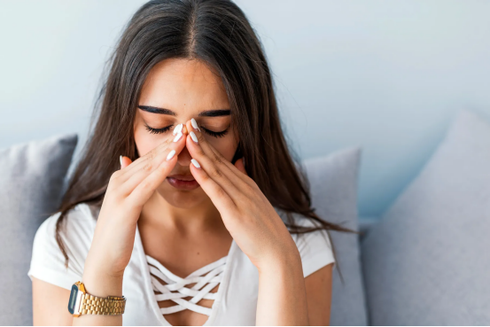 Why are mild nasal discomforts often ignored for a long time?
